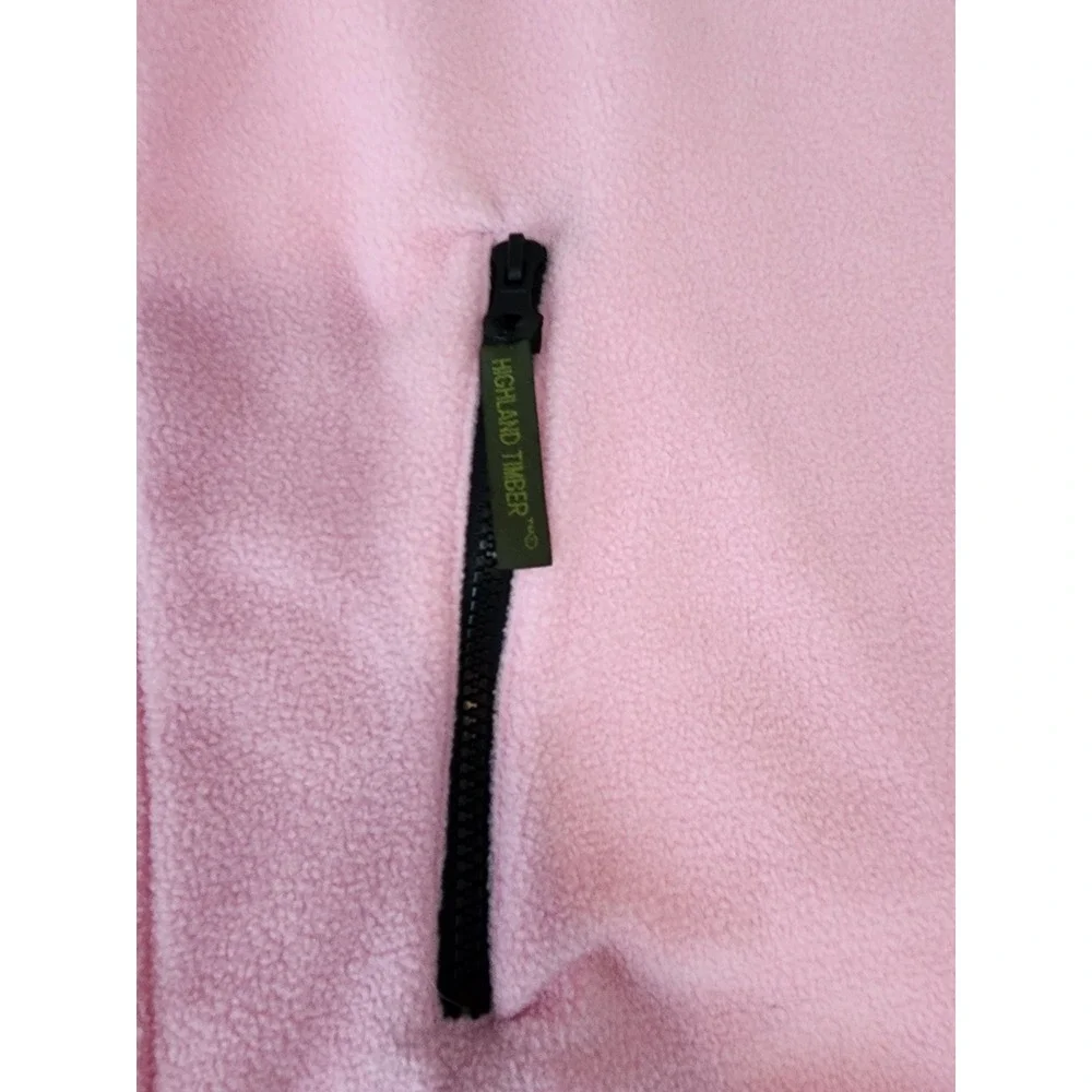 New With Tags Trail Crest 1/4‎ Zip Pink Cammo Hoodie Womens L - Picture 7 of 10
